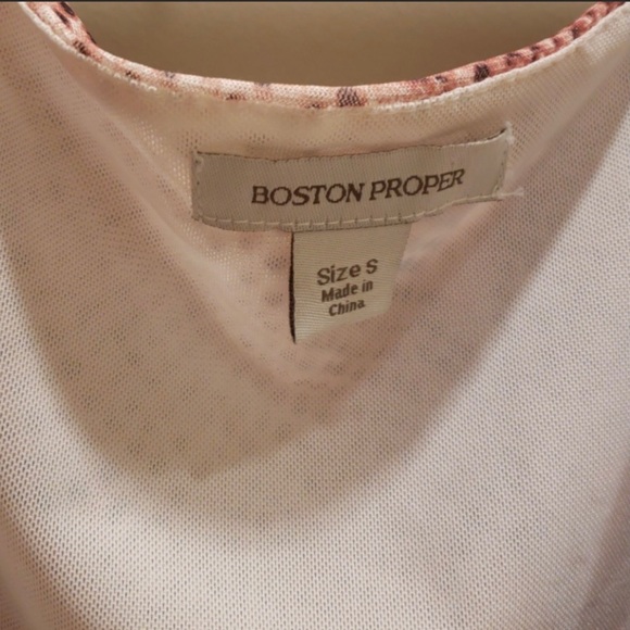 BOSTON PROPER SNAKESKIN DRESS -Like New - Picture 3 of 5